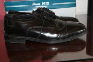 Nunn Bush Vestido Flex Auburn Zapatos de vestir de cuero negro Cordón Up Sz 10M L # 1627 - Imagen 1 de 7