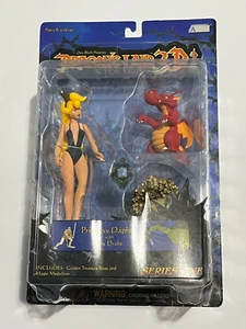 Princess Daphne with Fire Drake Dragons Lair 3D Action Figures Series One SEALED - Picture 1 of 10