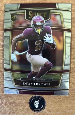 Dyami Brown 2021 Panini Select Football Concourse Base Set Rookie #67 Washington - Image 1 of 2