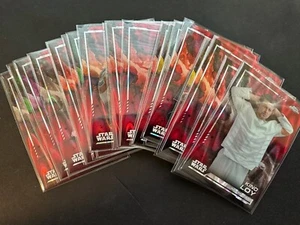 Topps 2024 Star Wars Chrome Redwave Parallels Trading Cards - You Choose! - Bild 1 von 41