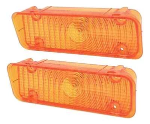 71-72 Chevy C10 Truck Front Bumper Turn Signal Parking Lights Set LH & RH - Picture 1 of 5