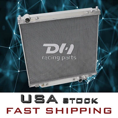 Radiador completo de aluminio 3 filas para Ford Excursion F250/350/450/550 Super Duty 1999-2005 Foto 1 de 4