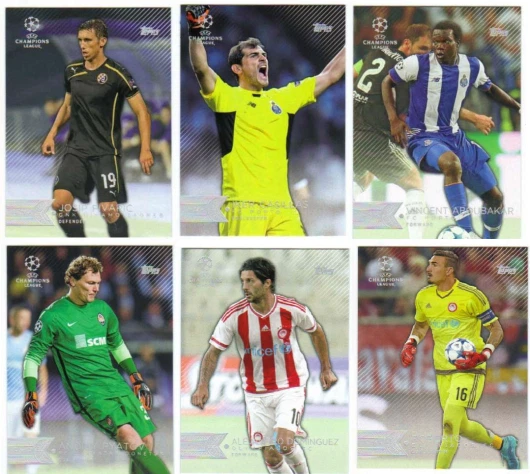 2015-16 Topps UEFA Champions League Soccer Base Set Cards Choose Card #'s 1-200 - Image 1 of 1