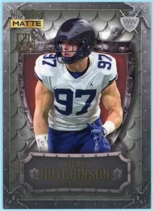 AIDAN HUTCHINSON 2022 Comodín Mate SP Exclusivo WEEKEND WARRIOR 1/3 ¡RARO! - Imagen 1 de 3