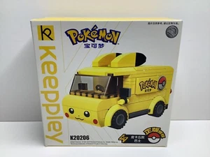 Neu Sealed Keeppley Pokemon Pikachu Mini Bus Blocks Set K20206 - Bild 1 von 4
