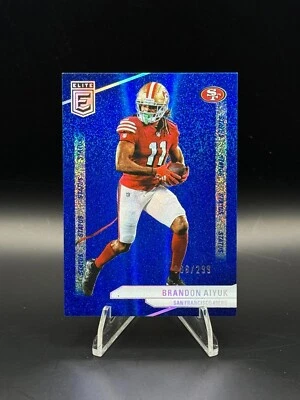 2024 Panini Donruss Elite - BRANDON AIYUK #41 - Status Sparkle /299 49ers - Image 1 of 2
