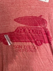 Rotes San Diego California T-Shirt XL - Bild 1 von 4