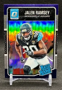JALEN RAMSEY 2016 DONRUSS OTTICA VIOLA PRIZM RATED ROOKIE RC - Foto 1 di 2