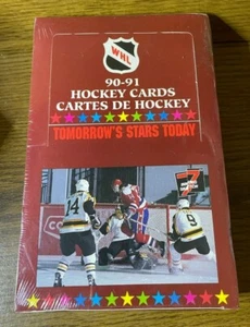 1990-91 Cartes De Western Hockey Wax Box - Picture 1 of 2
