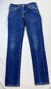 Levis Jeans 511 Mens 30x32 Blue 511 Slim Fit Straight Dark Wash Denim - Picture 1 of 22