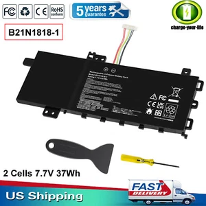 7.7V 37Wh C21N1818-1 Battery for ASUS VivoBook 15 X512D F512DA F512FA F512DA NEW - Picture 1 of 15