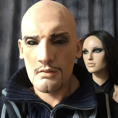 Latexmaske MORGAN B, Männermaske Mann Gummi Latex männliches Gesicht Maske - Bild 1 von 4