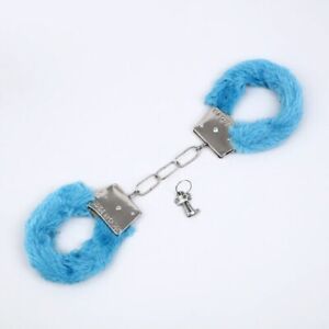 Fun Fuzzy Handcuffs Restraints Bondage Cuffs Roleplay BDSM Sex Toys For Couples