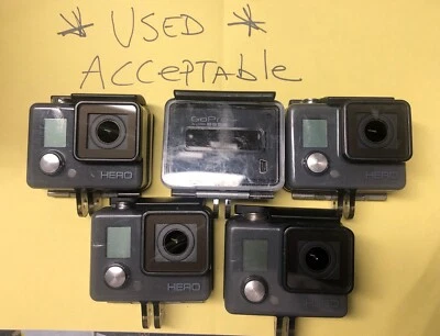 1-GoPro HD Hero Grey Camera Action Cam Camcorder CHDHA-301 32GB Acceptable USED - Image 1 of 2