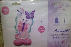NEW GIANT 44" pink & purple BUTTERFLY birthday party balloon air or helium - Picture 1 of 1