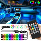 RGB LED Interior Strip Light Car Ambient Atmosphere Lighting Remote/APP Control