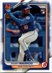 2024 Bowman Ronny Mauricio #13 New York Mets - Picture 1 of 2