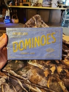 Vintage American Plastic Double Nine Dominoes Set NO. 960 - Picture 1 of 4