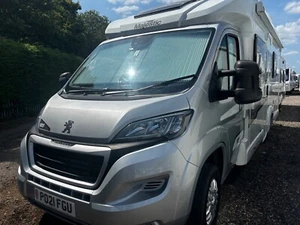 4 berth Motorhome with 4 belts +single beds+dropdown bed very low Mileage. - Picture 1 of 10