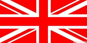 ENORME BANDERA DEPORTIVA DE FÚTBOL UNION JACK RED 8X5 PIES REINO UNIDO - Imagen 1 de 1