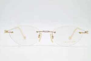 Vintage Aigner EA 439 Gold Silver Multicolored Rimless Eyeglass Frame - Picture 1 of 6