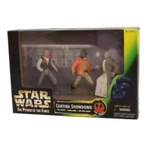 Star Wars Power of the Force POTF Green Card Figure Pack Cantina Showdown - Foto 1 di 6