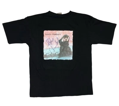 Vintage 90s Kasey Chambers AUTOGRAPH The Captain Album T-Shirt Australia Signed — 第 1/4 张图片