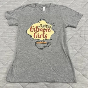 Gilmore Camicia Bambina Donna Piccola Grigio Grafica Commedia Televisione Stelle TV Cava - Foto 1 di 14
