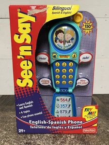 2001 See ‘N Say English-Spanish Bilingual Phone New - Picture 1 of 22