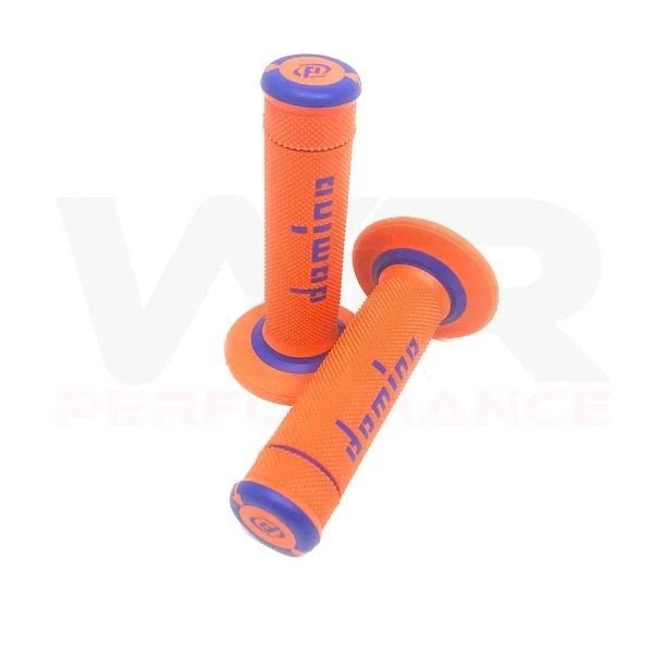 Empuñaduras Domino Azul Naranja A190 para Yamaha YZ400F YZ426F YZ465F (Todas) Foto 1 de 1