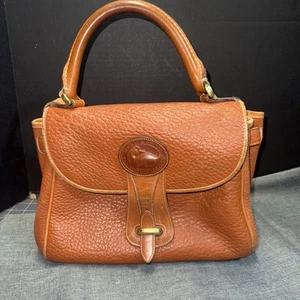 Bolso de mano Dooney & Bourke Essex de cuero con asa superior, vintage - Imagen 1 de 10