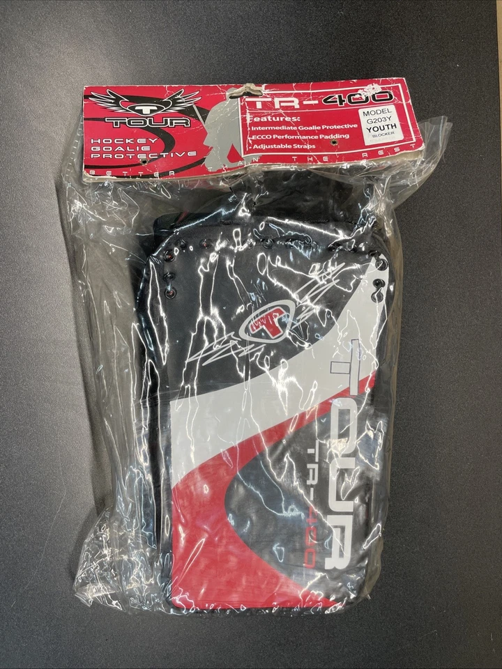 Tour TR-400 G203Y [Youth REG] Street Roller хоккей вратарь блокировщик новый с Ярлыками VTG - Изображение 1 из 4