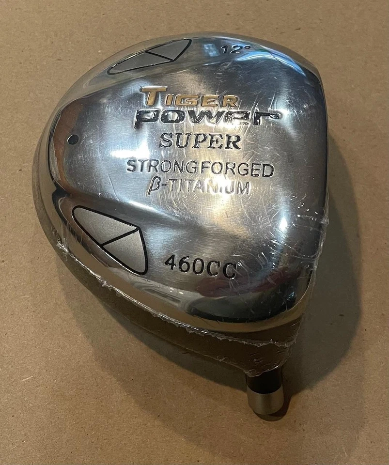 12 DEGREE Tiger Power Super 460cc Titanium Driver Component Head Right Hand - Image 1 of 2
