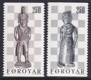 Färöer 1983 Schachgraveur Slania. MNH - Bild 1 von 1