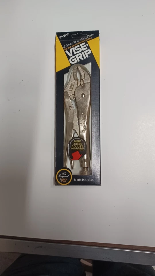 ALICATES DE BLOQUEO VICE GRIP 10WR, CURVOS con cortador de alambre Foto 1 de 1