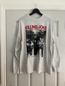 Camisa De Colección Años 90 The Killing Joke Malicious Damage Manga Larga Talla XL Etiqueta Euro - Imagen 1 de 6