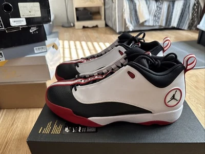 Jordan Jumpman Pro Quick Blanco Negro Rojo Foto 1 de 4