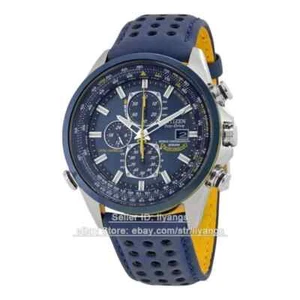 Men's CITIZEN Blue Angels Eco-Drive World Chronograph A+ Copy Luxury Watch UK - Picture 1 of 15