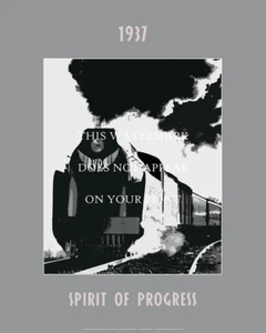 Victorian Railways Spirit of Progress A1 Art Print – 1937 – 84 x 59 cm Poster - Imagen 1 de 4