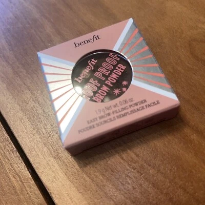 Benefit Goof Proof Brow-Filling Powder New 100% Authentic Shade 4 - Image 1 of 3