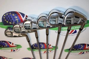Callaway Rogue PRO CF18 5-PW Iron Set True Temper XP 105 Steel Regular Flex - Picture 1 of 7