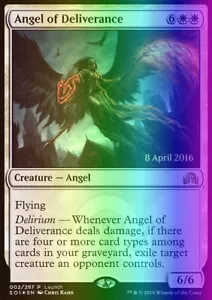 MTG Angel of Deliverance (2/100) Shadows over Innistrad Promos LP FOIL - Picture 1 of 1