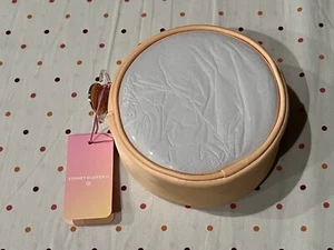 Stoney Clover Lane x Target White Mini Circle Pouch Pastel Gingham Interior NWT - Imagen 1 de 3
