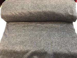 CHARCOAL ACRYLICFELT 72” WIDE-SCHOOL CRAFT-POKER TABLE FABRIC-SOLD BY YARD. - Picture 1 of 5