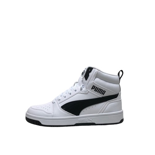 PUMA COD.39383102 SPORTIVE PUMA REBOUND V6 MID JR IN PELLE COL.PUMA WHITE