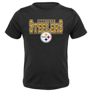 NFL Team Apparel Pittsburgh Steelers Jugend kurzärmeliges T-Shirt Top - Bild 1 von 2