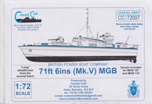 COASTAL CRAFT MODELS CC72007 BPBco MGB 107/115 KOMPLETTSATZ - Bild 1 von 5