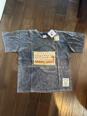 Camisa De Colección Chicago White Sox Nuez moscada Cooperstown Lavada Ácida EE. UU. Foto 1 de 4