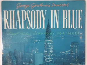George Gershwin's Immortal Rhapsody in Blue LP-12" 33RPM Vinyl Record - Picture 1 of 4