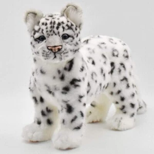 NEW HANSA BH6781 SNOW LEOPARD 40 W14cm × H28cm × D33cm with/tracking# from japan - Picture 1 of 12